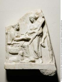 Attisches Weihrelief an Kybele