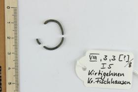Bronzedrahtfragmente