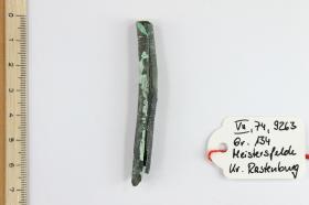 Bronzeblechfragment