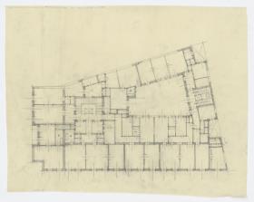 Umbau Wohn- und Geschäftshaus STERN, Agram (Zagreb), Grundriss Wohngeschoss