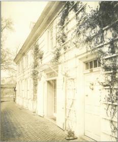 Philadelphia, Germantown, 6026, Germantown Avenue, Wyck Historic House and Garden, Hausfassade