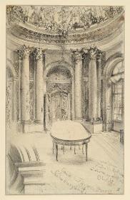 Speisesaal im Schloss Sanssouci in Potsdam