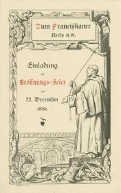 Eröffnung des Restaurants "Zum Franziskaner"