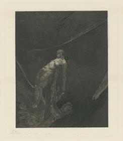 Ende (Ins Nichts zurück), Blatt 15 aus: Opus VIII, Ein Leben