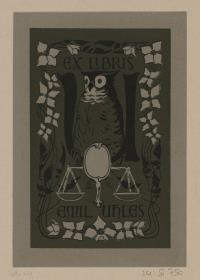 Exlibris Emil Uhles