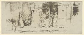 Newspaper-Stall, Rue de Seine