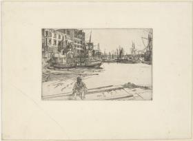 Eagle Wharf (Tyzac, Whiteley & Co) (aus der Serie "Sixteen Etchings")