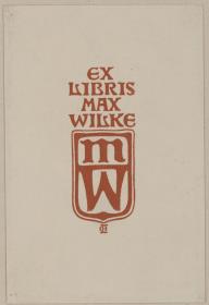Exlibris Max Wilke