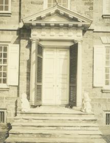 Philadelphia, Germantown, 6401, Germantown Ave, Cliveden / Benjamin Chew House, Hauseingang