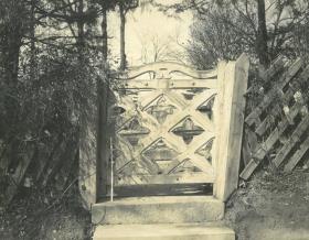 Philadelphia, Germantown, 6401, Germantown Ave, Cliveden / Benjamin Chew House, Gartentor