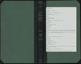 Königl. Museen Aegyptische Abteilung P. 14000-15000