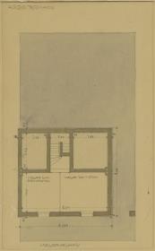 Darmstadt, Projekt Arbeiterhäuser, Grundriss des Kellergeschosses