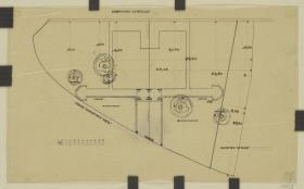 Darmstadt, Projekt Doppelhaus Cabinet, fünfte Version, Situationsplan