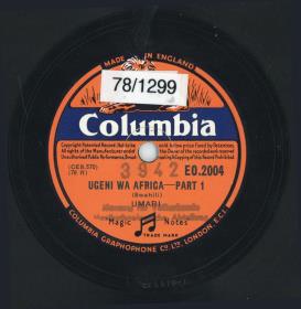 Titel A: Ugeni Wa Africa-Part 1
Titel B:       "         Part 2