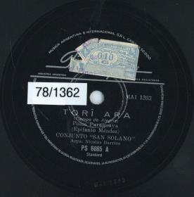 Titel A: Tori Ara
Titel B: Serenata