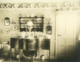 South Kingstown, Kingston, 2520, Kingstown Road, The Wilkins Updike House / Updike-Hunt House, Esszimmer