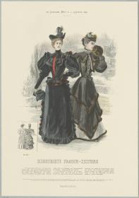 Illustrirte Frauen-Zeitung: Promenaden-Toiletten