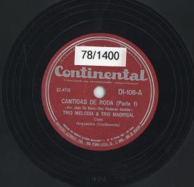 Titel A: Cantigas De Roda (Parte 1)
Titel B: Cantigas De Roda (Parte 2)