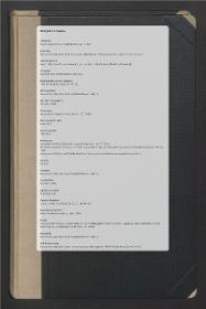 ohne Titel [= Abschrift von Teilbestand des Inventars I.A der Ostasiatischen Kunstabteilung]