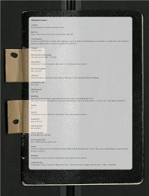 Auszugsweise Abschrift der "Inventarien solcher Kunstwerke, welche der Kaiser-Friedrich-Museums-Verein als Eigentum erworben hat und den Königlichen Museen als Leihgut überweist" [= Abschrift v. Inventar KFMV I 1897-2017]