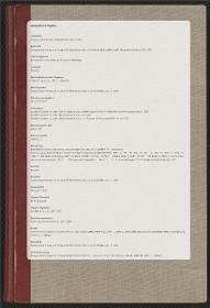 [Inventar der Kunstwerke der Skulpturen-Abteilung]