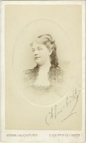 Porträt der Schauspielerin Frl. Elisabeth