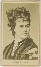 Porträt der Clara Ziegler