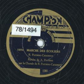 Titel A: "Marche des Ecoliers"
Titel B: "Quel instrument jouez-vous?"