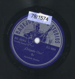 Titel A: "Origade Oyo"
Titel B: "Amusa Ogbomoso"