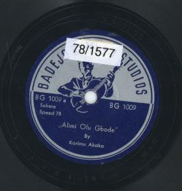 Titel A: "Alimi olu gbode"
Titel B: "Raimi onifade"