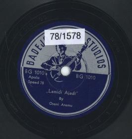 Titel A: "Elobolo"
Titel B: "Lamidi ajadi"