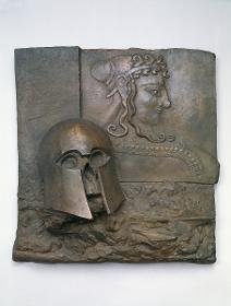 Troja (Totenkopf im Helm)