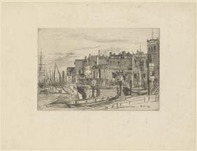 Thames Police (aus der Serie "Sixteen Etchings")