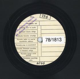 Titel A: "Altin Bastirayim gerdana dizdireyim"
Titel B: "Giresun Karsilama"