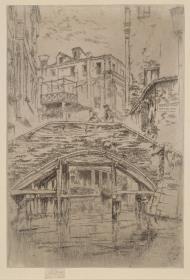 Ponte del Piovan. aus: Zweite Venedig-Folge (26 Blatt)