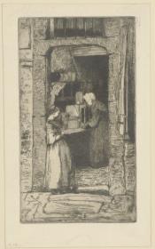 La Merchande de Moutarde (aus der Serie "Twelf Etchings from Nature")