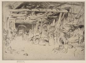 Wheelwright. aus: Zweite Venedig-Folge (26 Blatt)