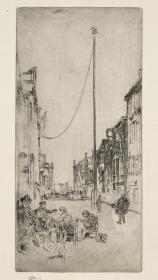 The Venetian Mast. Erste Venedig-Folge Blatt 10 (von 12)
