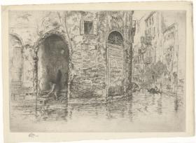 The Two Doorways. Erste Venedig-Folge Blatt 2 (von 12)