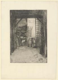 The Lime-Burner (aus der Serie "Sixteen Etchings")