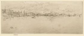 Long Venice (aus der Serie "Twenty-six Etchings")