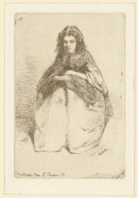 Fumette (aus der Serie "Twelf Etchings from Nature")