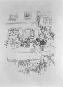 The Market-Place, Vitré