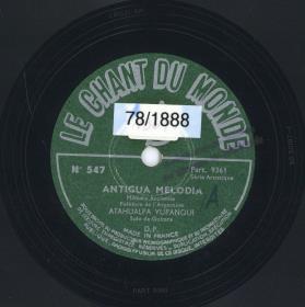 Titel A: "Preguntitas sobre Dios"
Titel B: "Antigua Melodia"