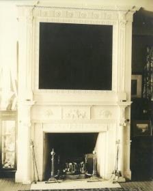 Peabody, "Oak Hill", Kamin