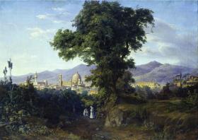 Blick auf Florenz