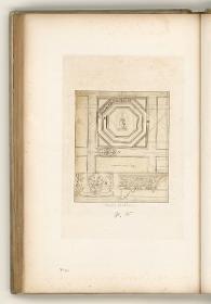 Rom, Palazzo Farnese: Piano mobile, Balkonzimmer, Ornamente der Kasettendecke