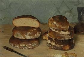 Stillleben mit Broten