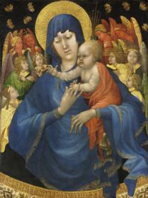 Madonna mit den Schmetterlingen