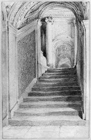 Stadtschloß Berlin - Rittersaal-Treppenkasten (Portal V)